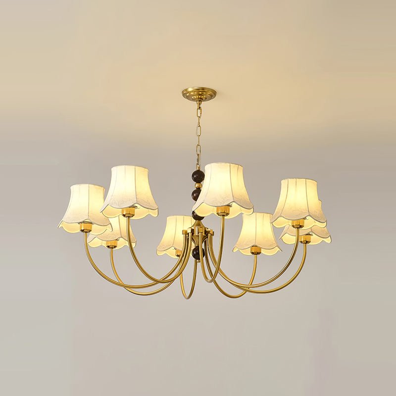 Orchid Fabric Chandelier - YIOSI