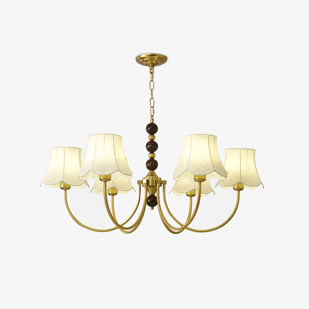 Orchid Fabric Chandelier - YIOSI