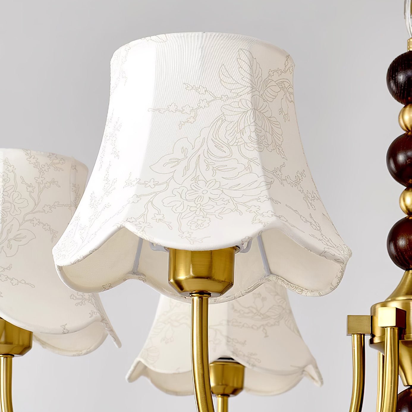 Orchid Fabric Chandelier - YIOSI