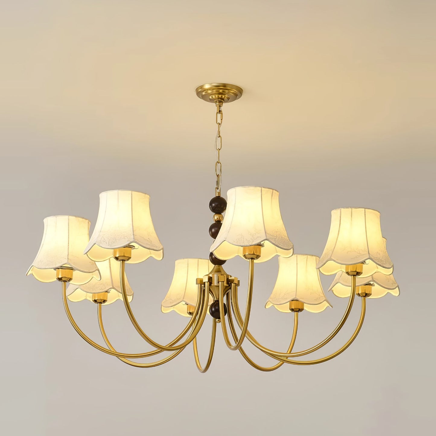 Orchid Fabric Chandelier - YIOSI