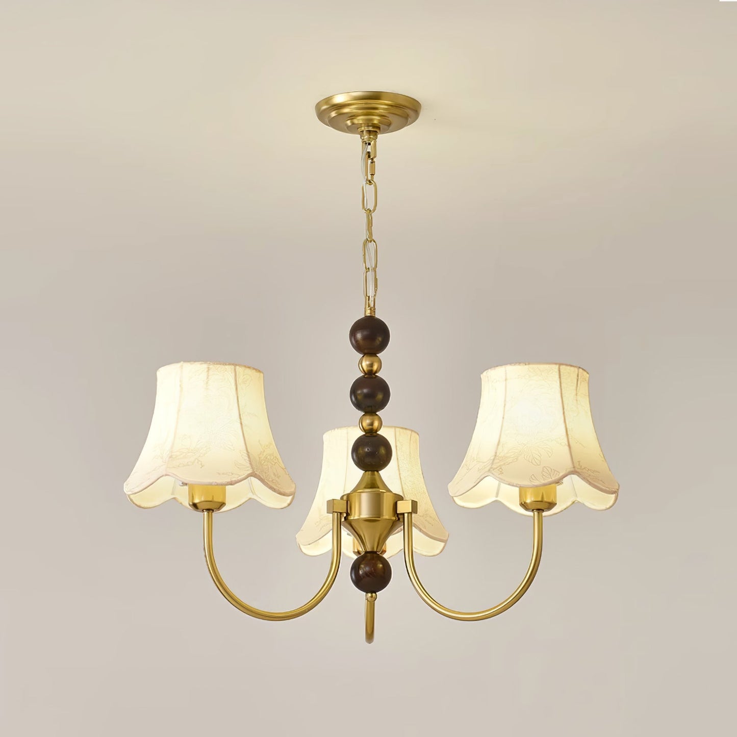 Orchid Fabric Chandelier - YIOSI
