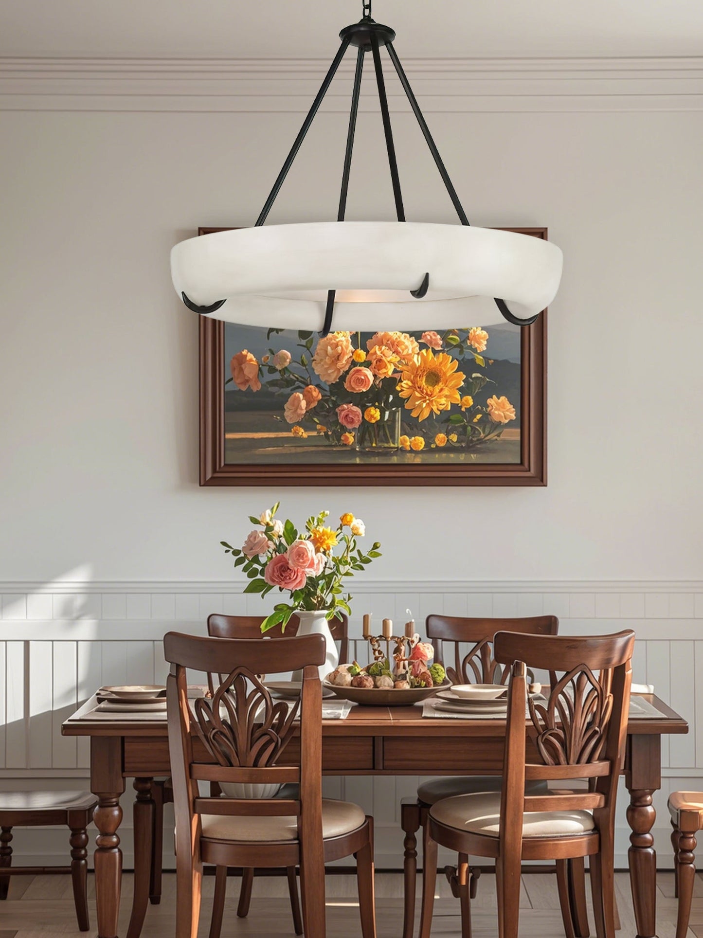 Orion Alabaster Chandelier - YIOSI