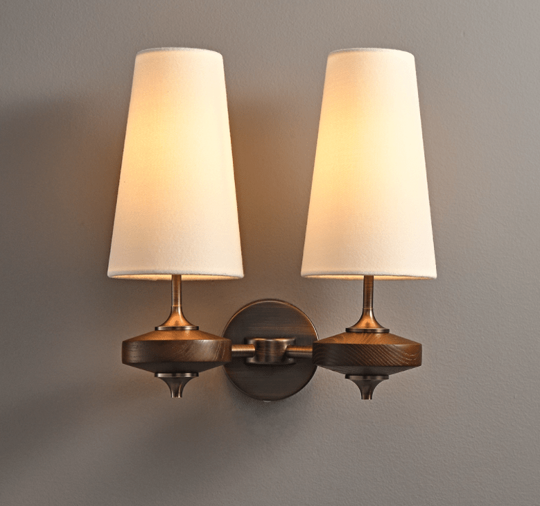 Orlan Twin Shade Wall Sconce - YIOSI