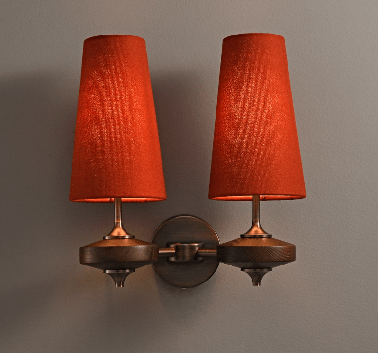 Orlan Twin Shade Wall Sconce - YIOSI
