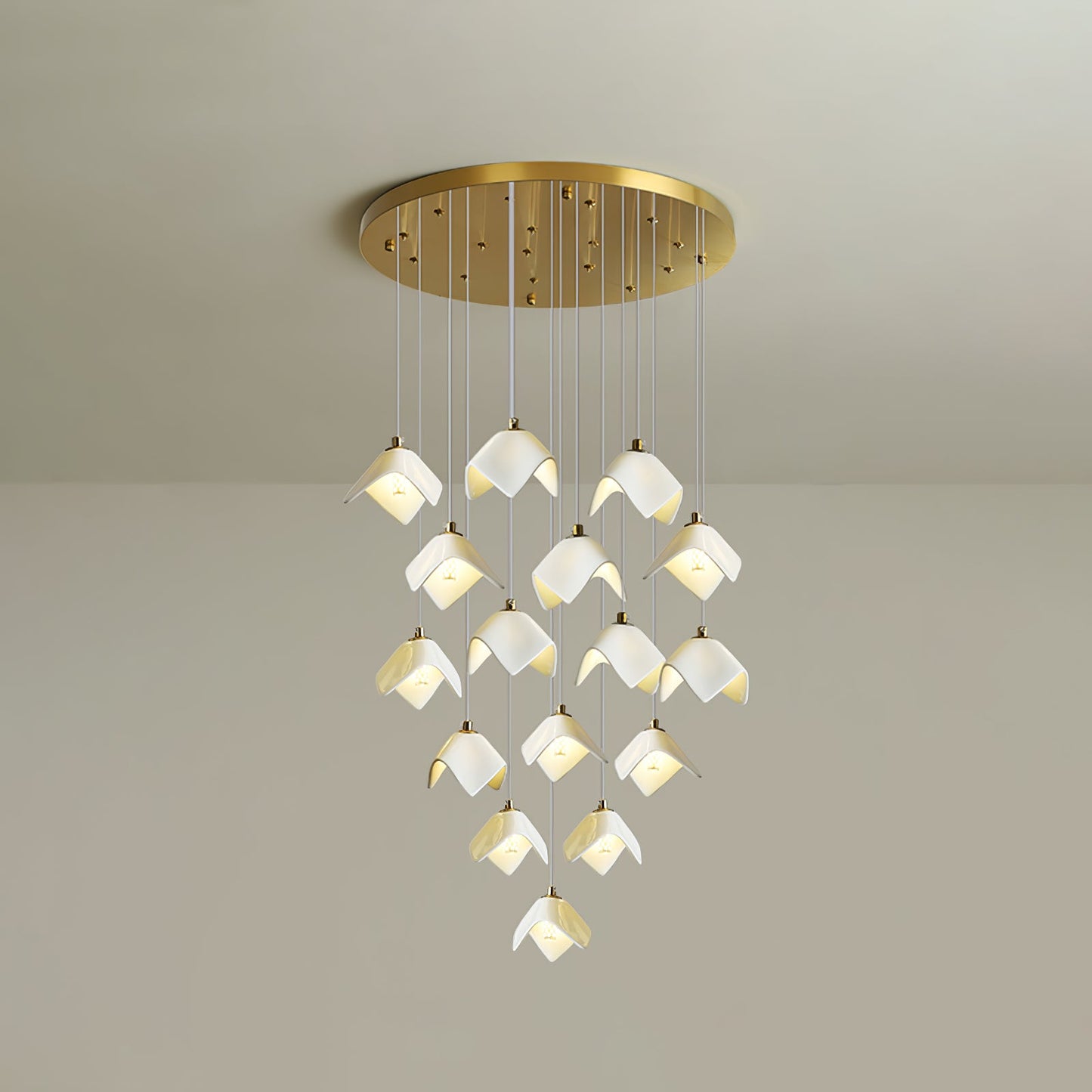 Orlani Cascade Stairs Chandelier - YIOSI