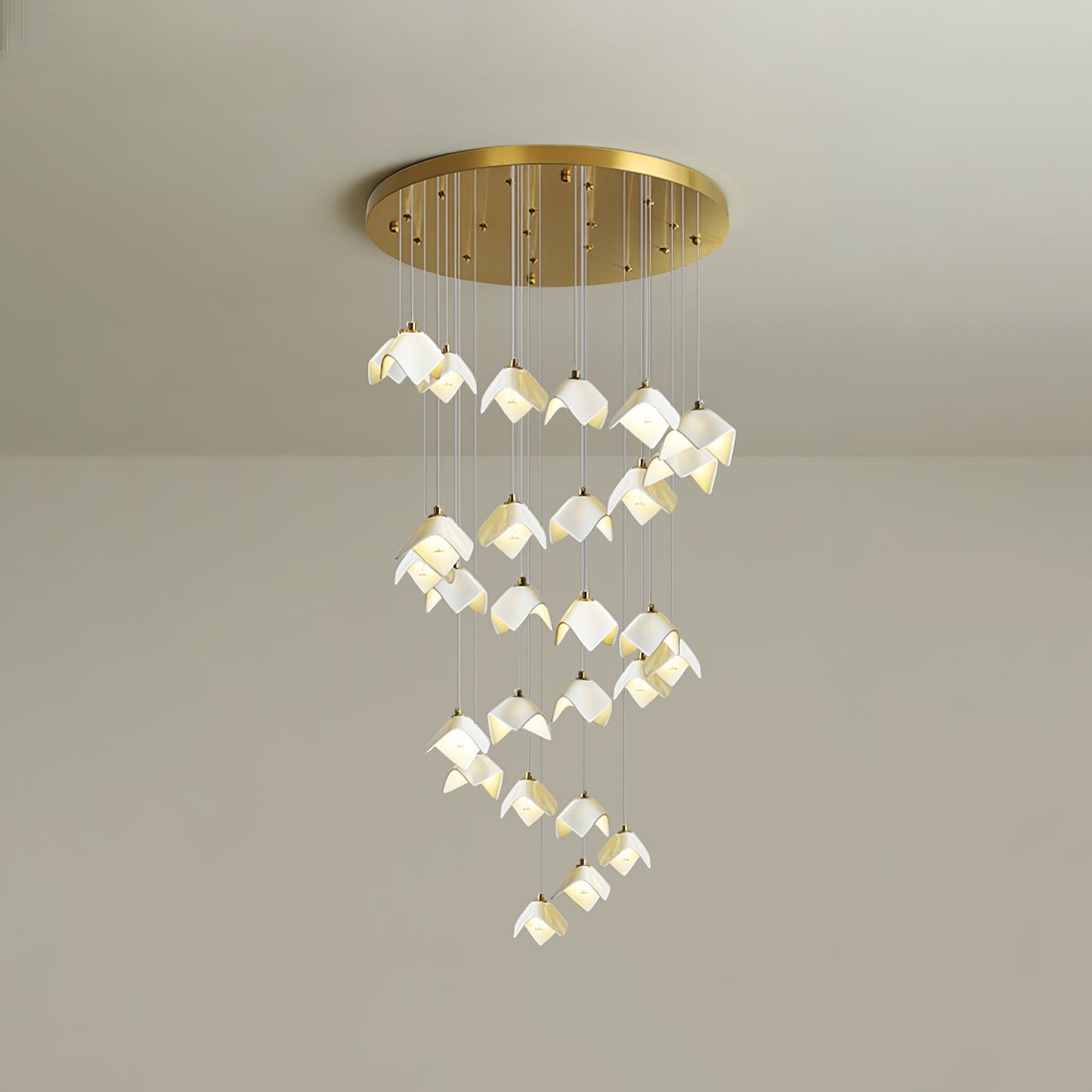 Orlani Cascade Stairs Chandelier - YIOSI