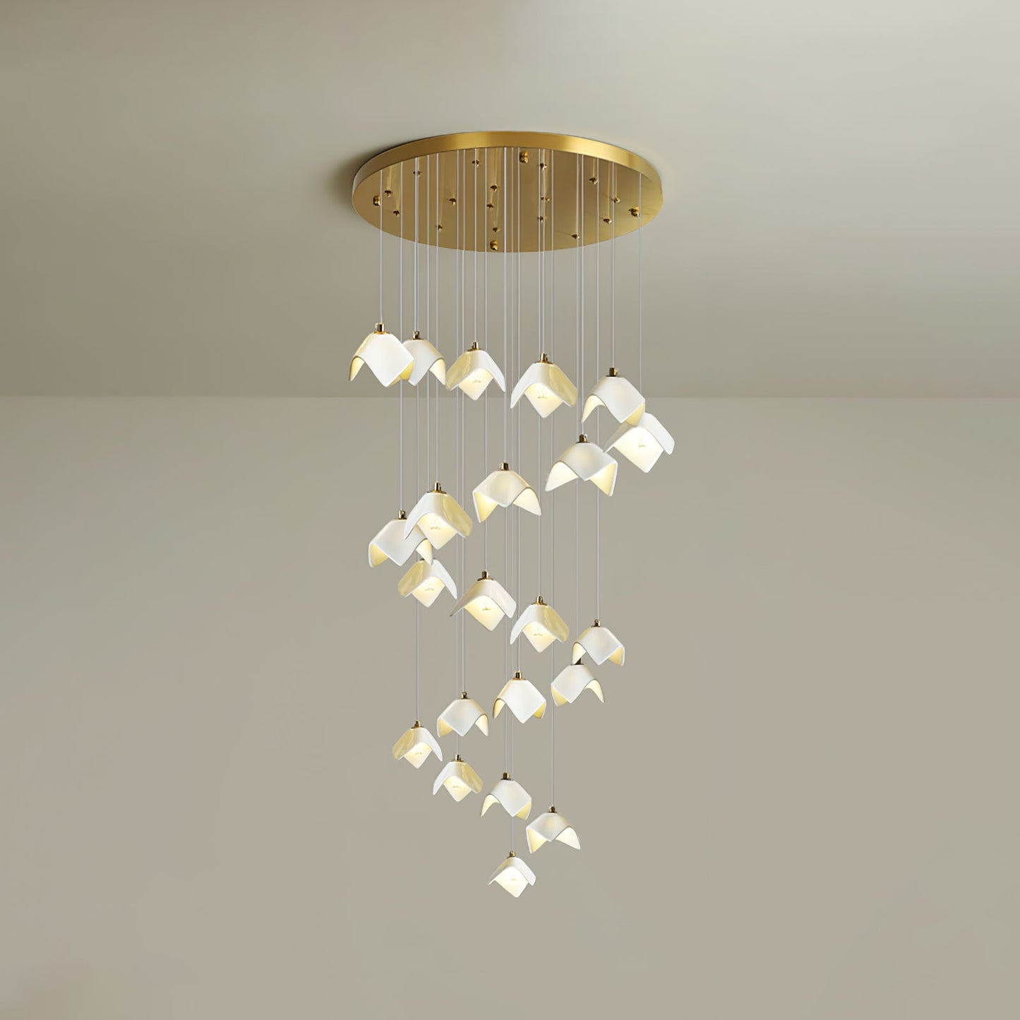 Orlani Cascade Stairs Chandelier - YIOSI
