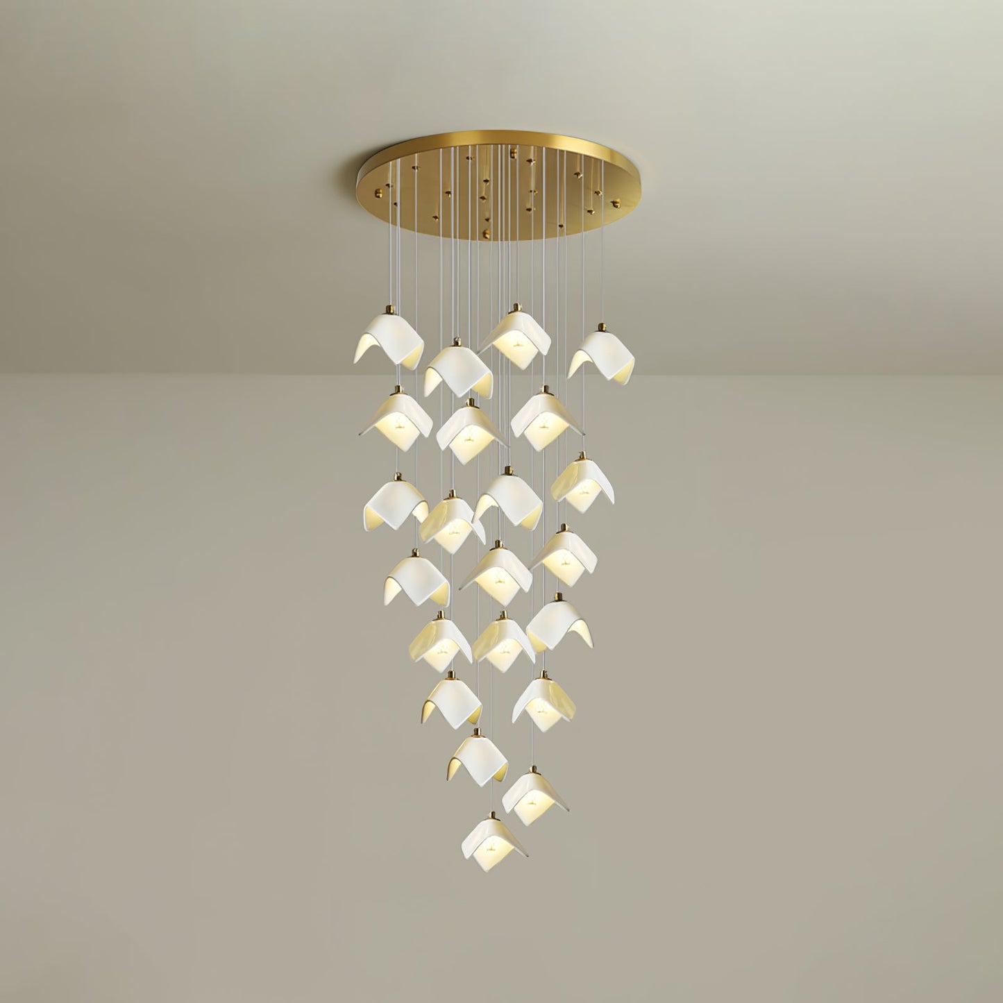 Orlani Cascade Stairs Chandelier - YIOSI