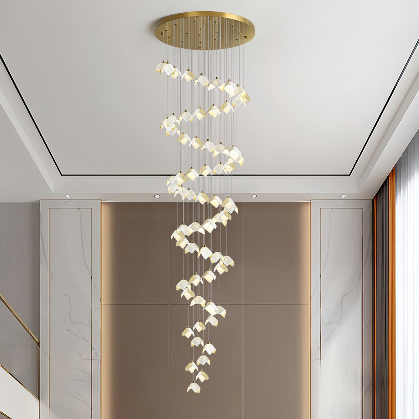 Orlani Cascade Stairs Chandelier - YIOSI