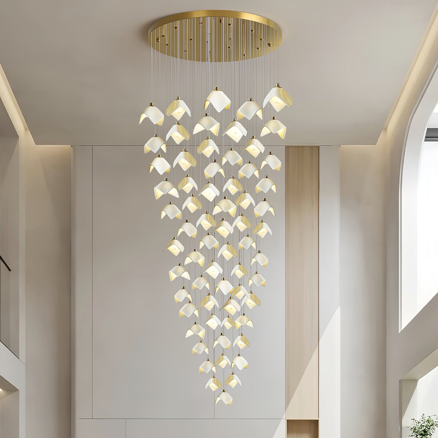 Orlani Cascade Stairs Chandelier - YIOSI