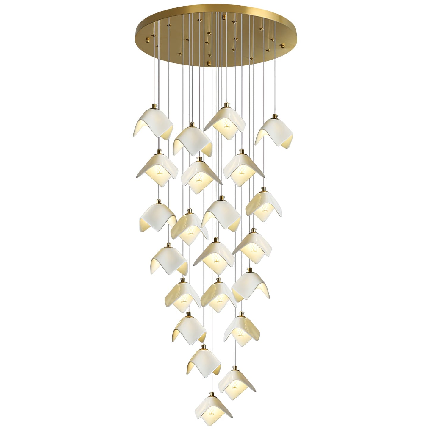 Orlani Cascade Stairs Chandelier - YIOSI