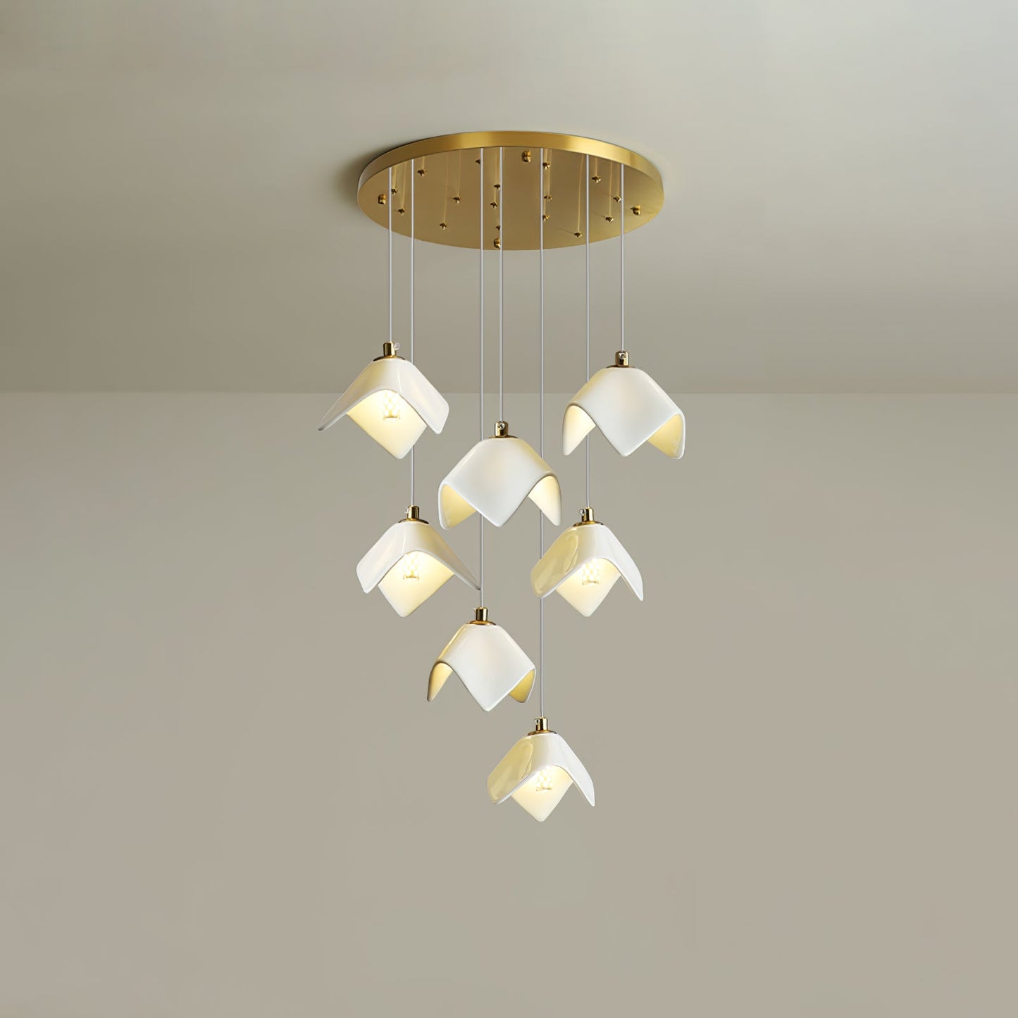 Orlani Cascade Stairs Chandelier - YIOSI