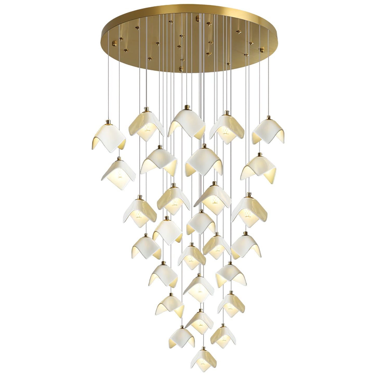 Orlani Cascade Stairs Chandelier - YIOSI