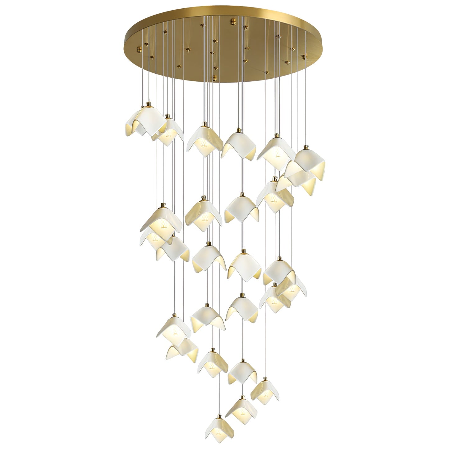 Orlani Cascade Stairs Chandelier - YIOSI