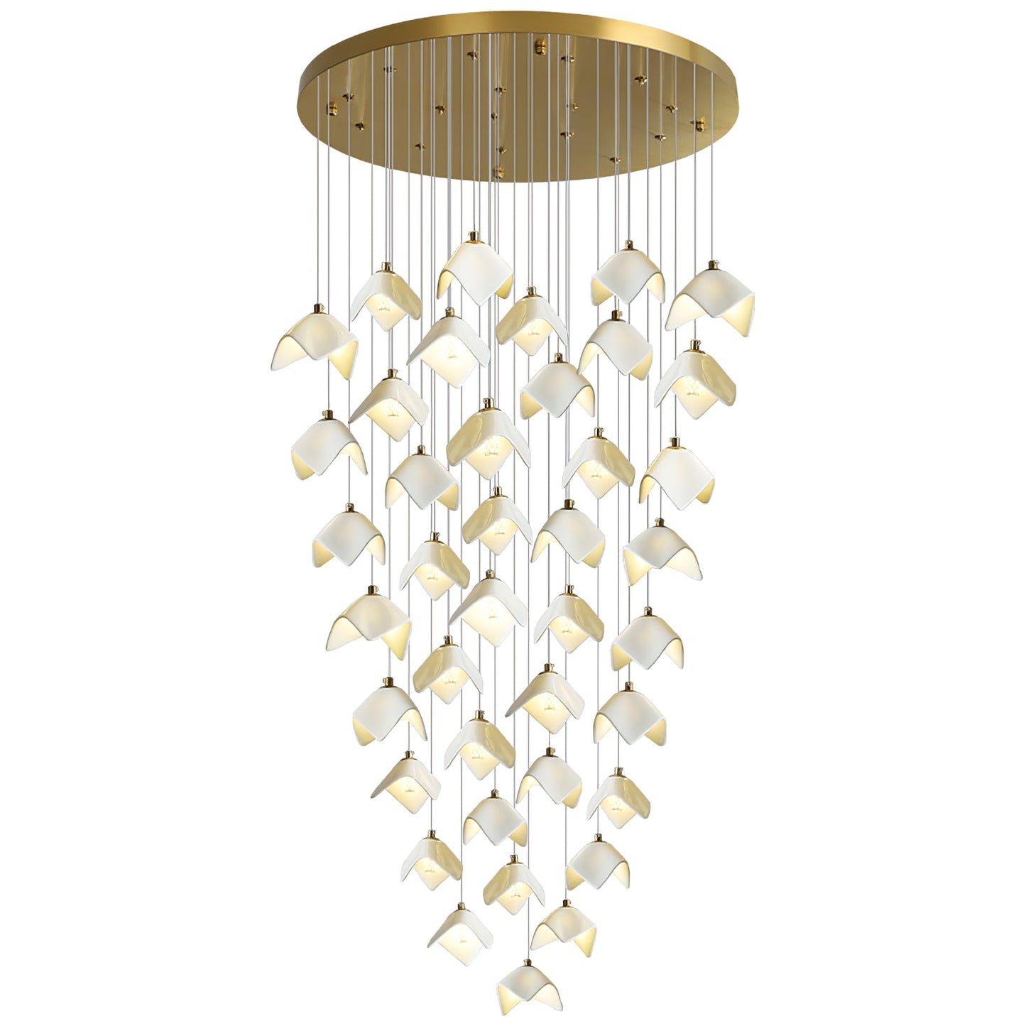 Orlani Cascade Stairs Chandelier - YIOSI