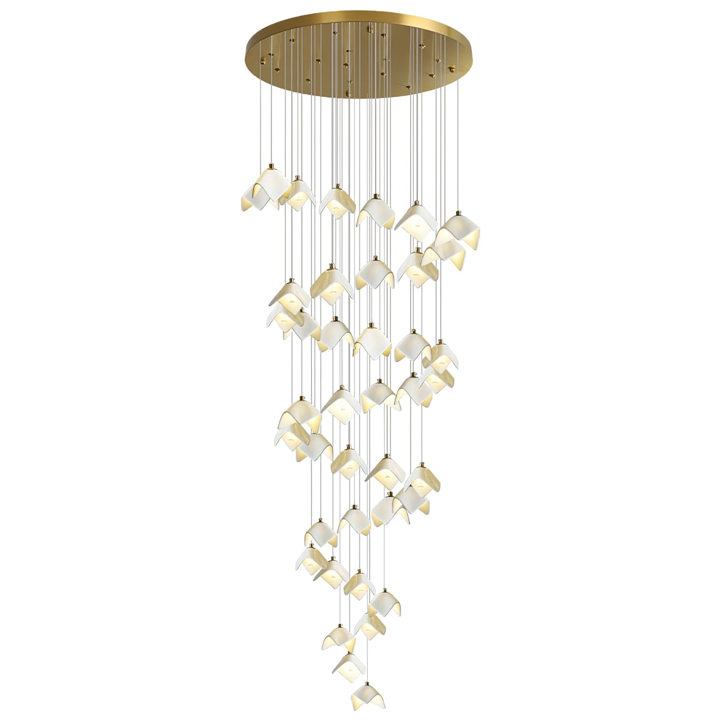 Orlani Cascade Stairs Chandelier - YIOSI