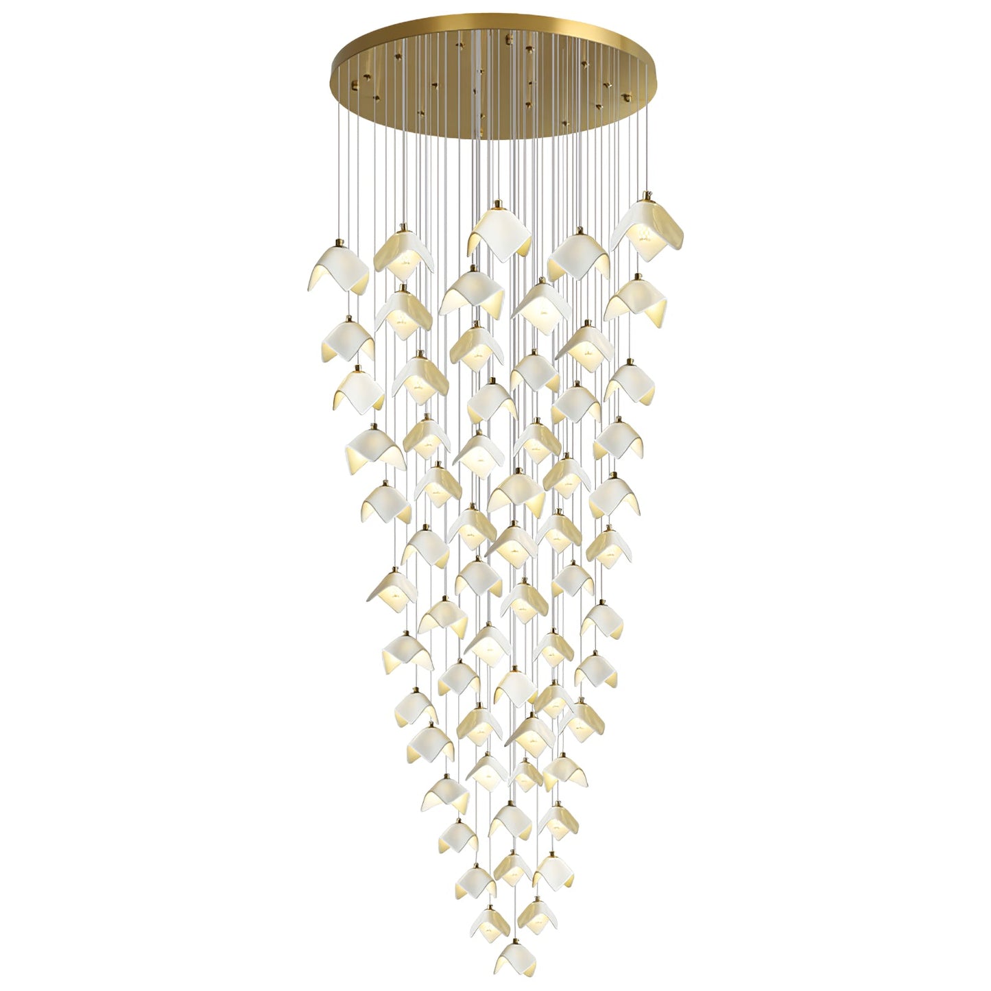 Orlani Cascade Stairs Chandelier - YIOSI