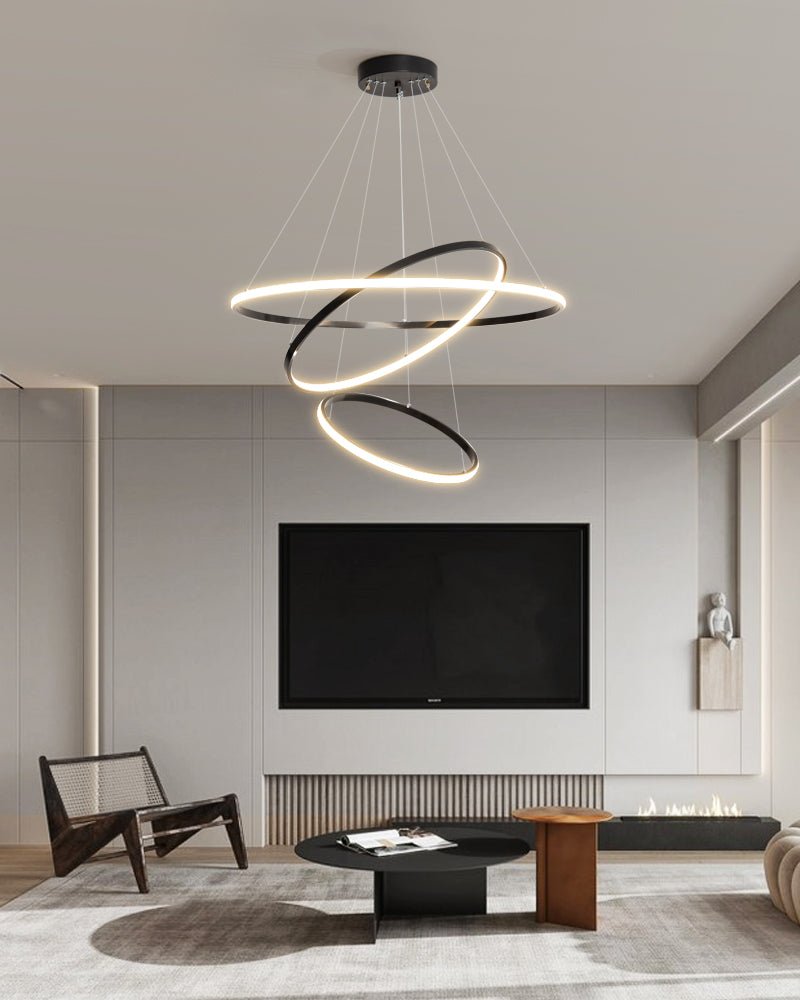 Orrery Rings Chandelier - YIOSI