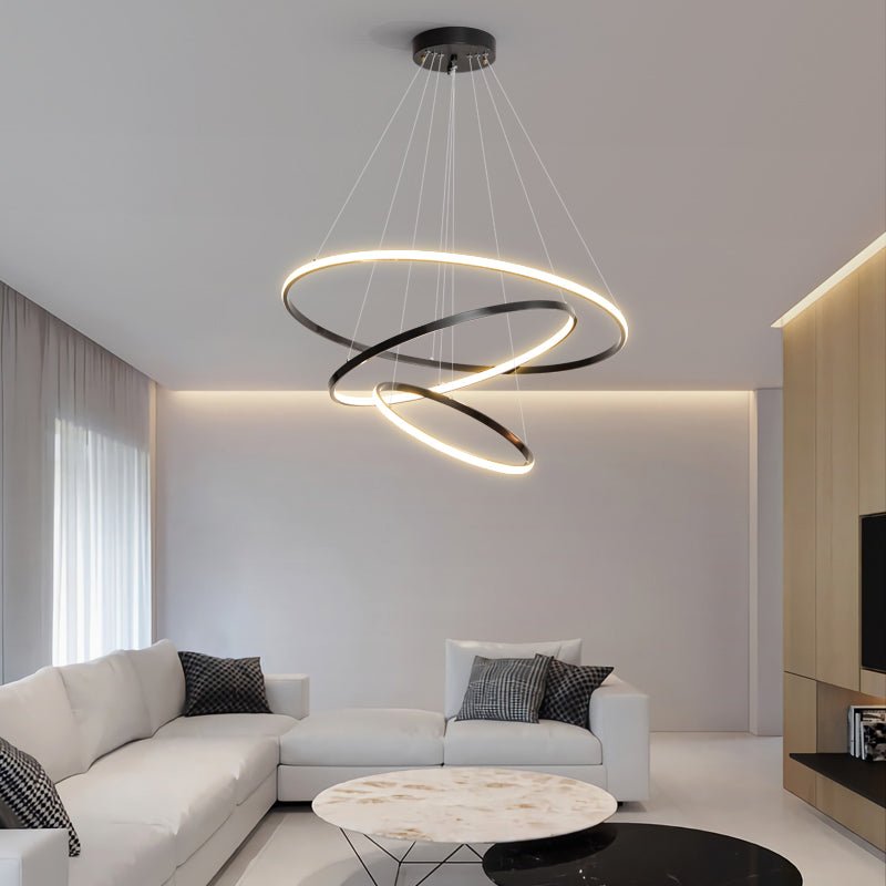 Orrery Rings Chandelier - YIOSI
