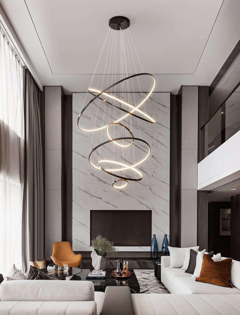 Orrery Rings Chandelier - YIOSI