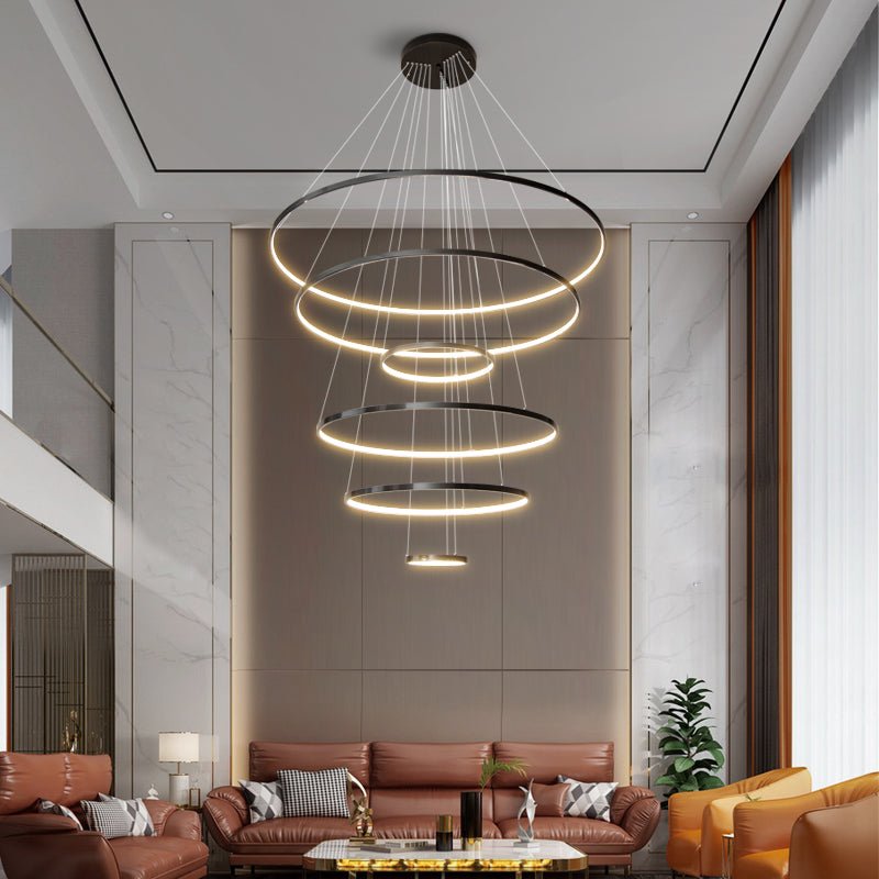 Orrery Rings Chandelier - YIOSI