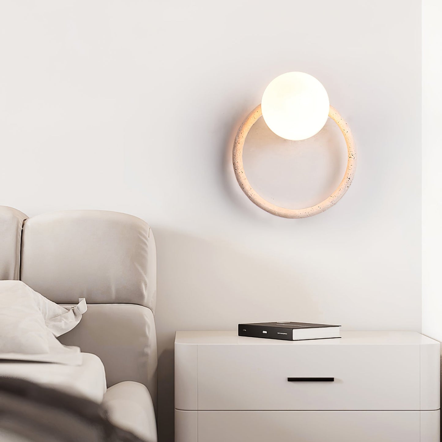 Orria Travertine Wall Light - YIOSI