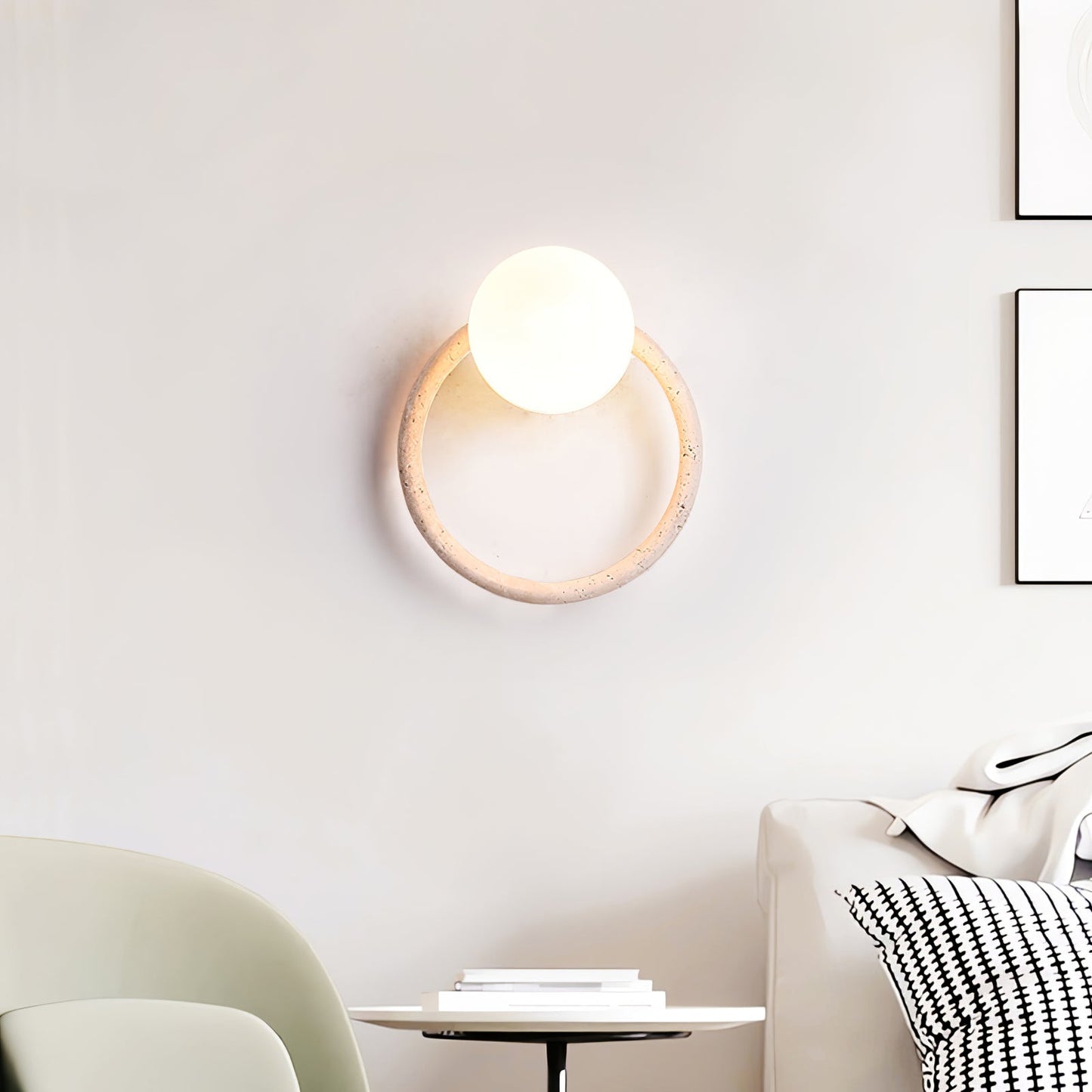 Orria Travertine Wall Light - YIOSI