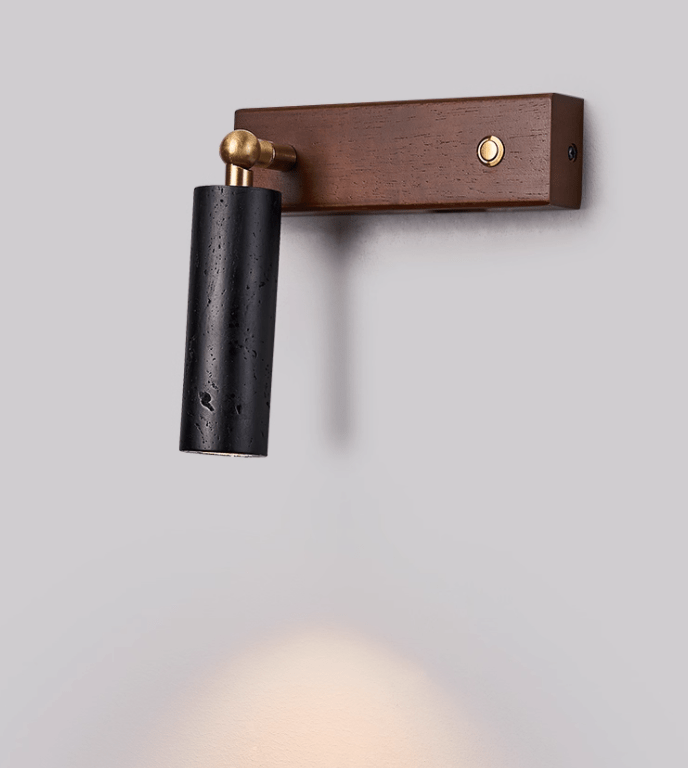 Orrin Travertine Wall Light - YIOSI