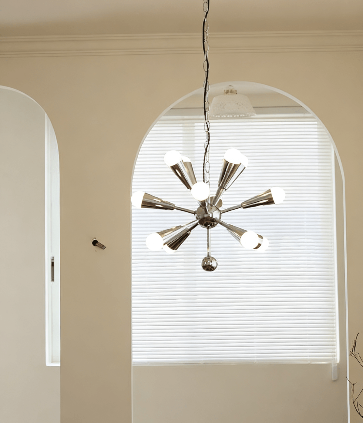 Orvian Chrome Chandelier - YIOSI