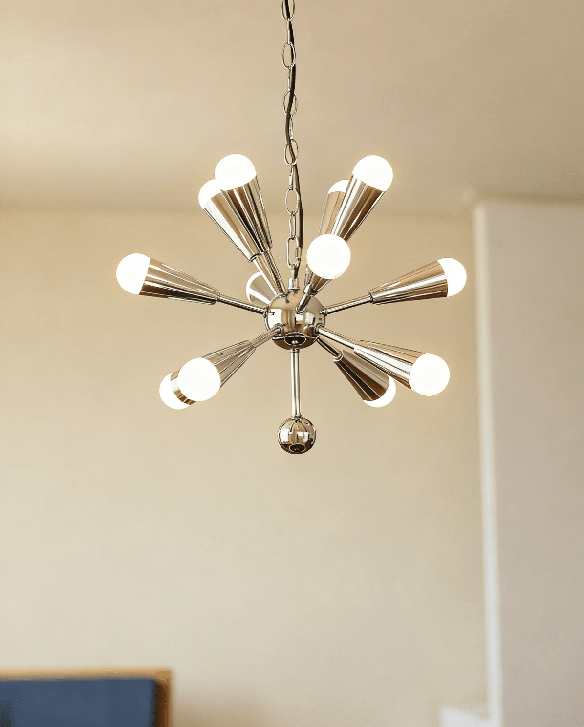 Orvian Chrome Chandelier - YIOSI