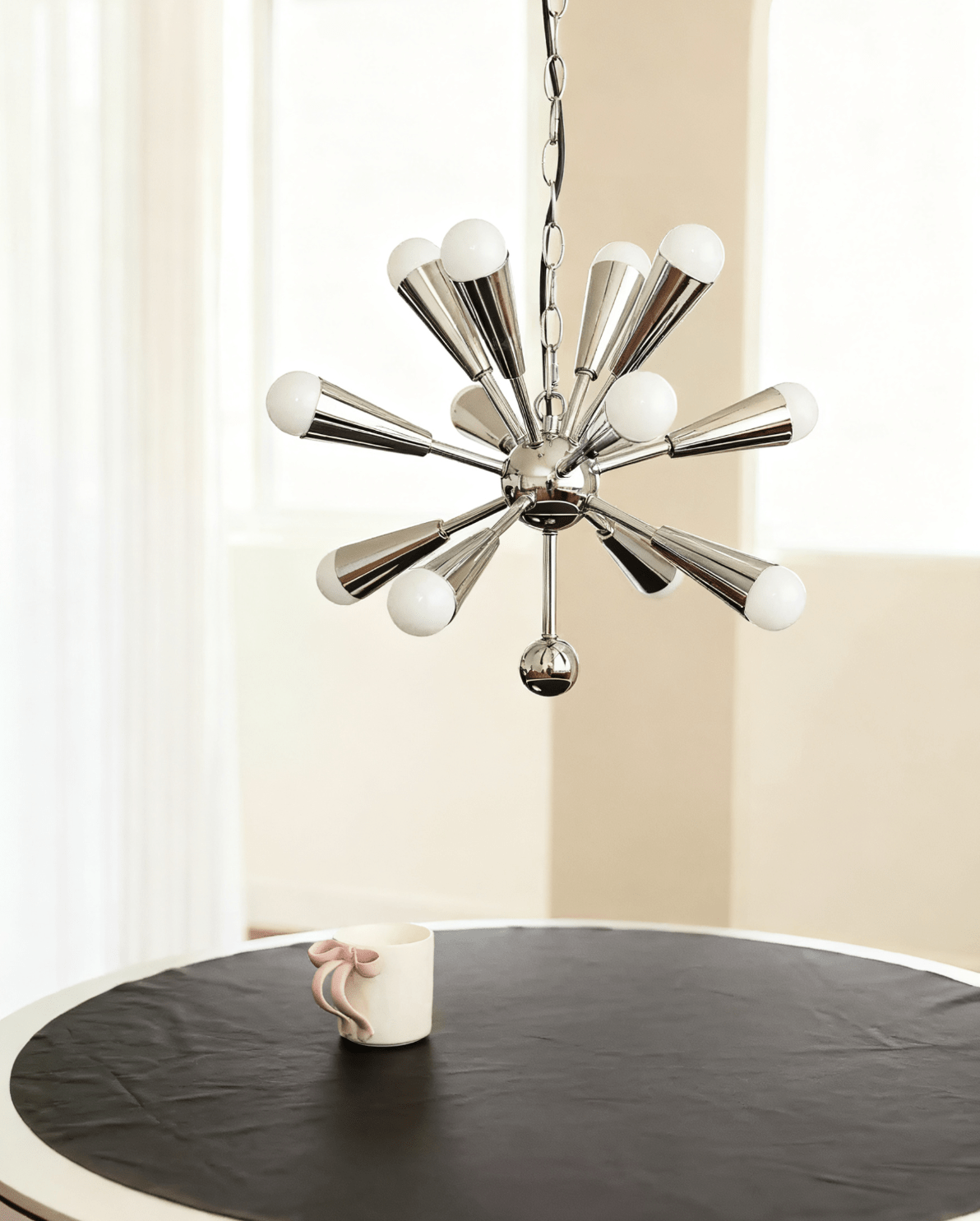 Orvian Chrome Chandelier - YIOSI