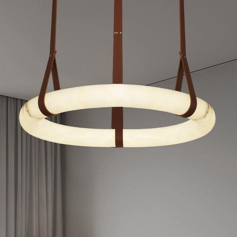 Vakkerlight Oslo Pendant Light A Alabaster Ring Ceiling Lamp