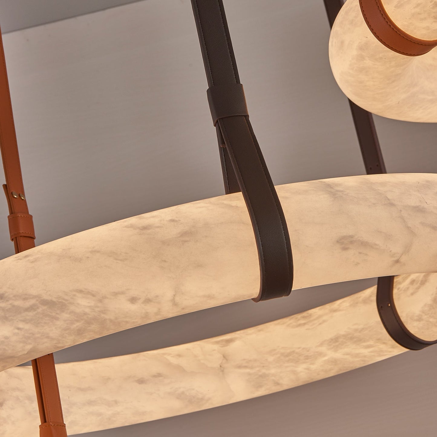 Vakkerlight Oslo Pendant Light A Alabaster Ring Ceiling Lamp