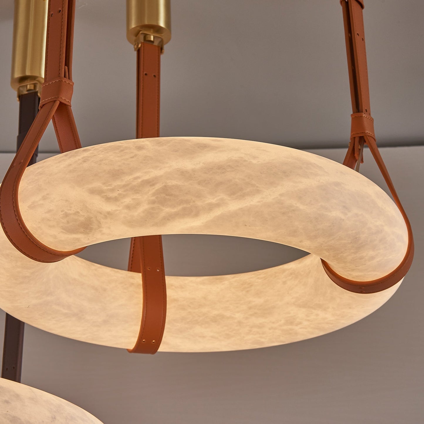 Vakkerlight Oslo Pendant Light A Alabaster Ring Ceiling Lamp