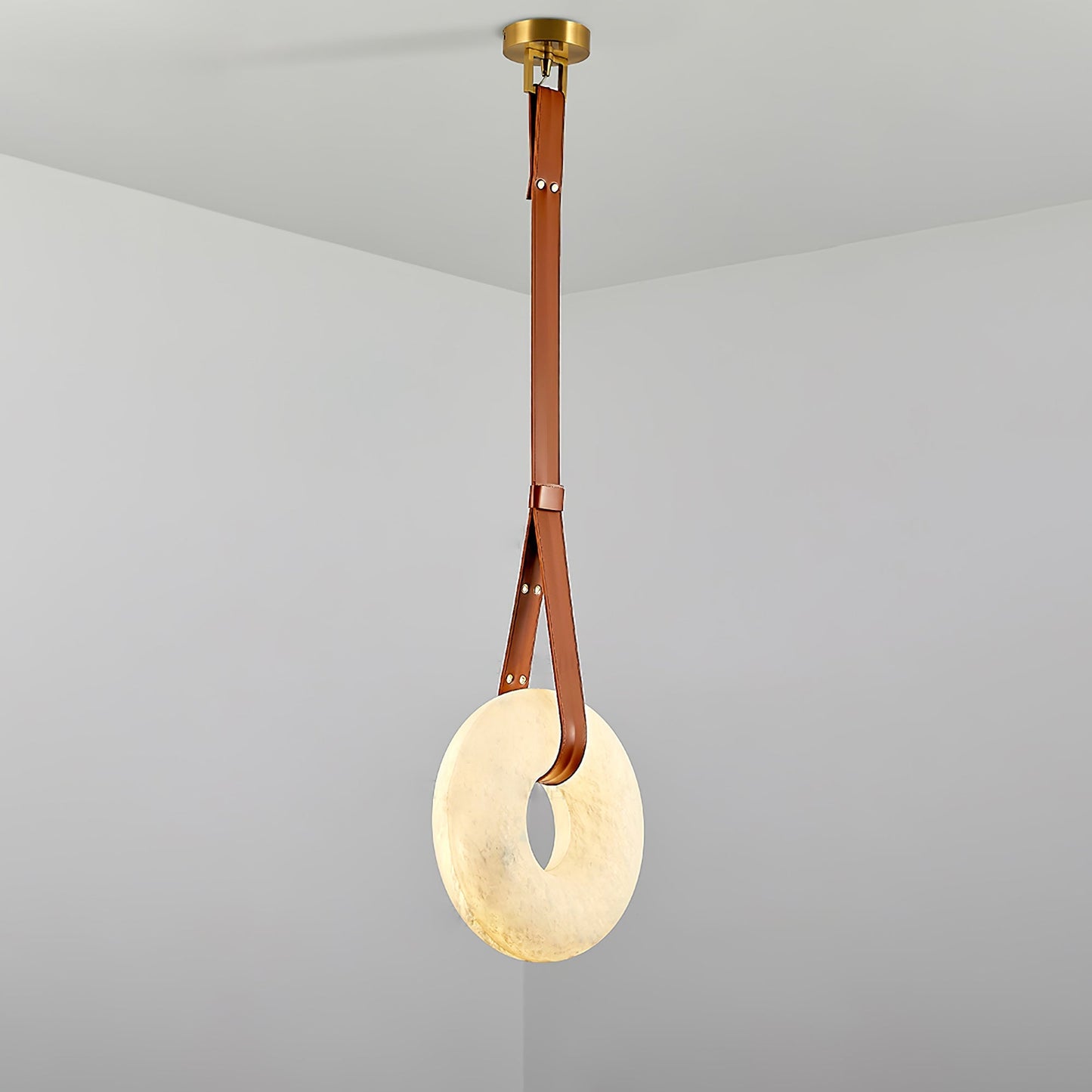 Vakkerlight Oslo Pendant Light A Alabaster Ring Ceiling Lamp