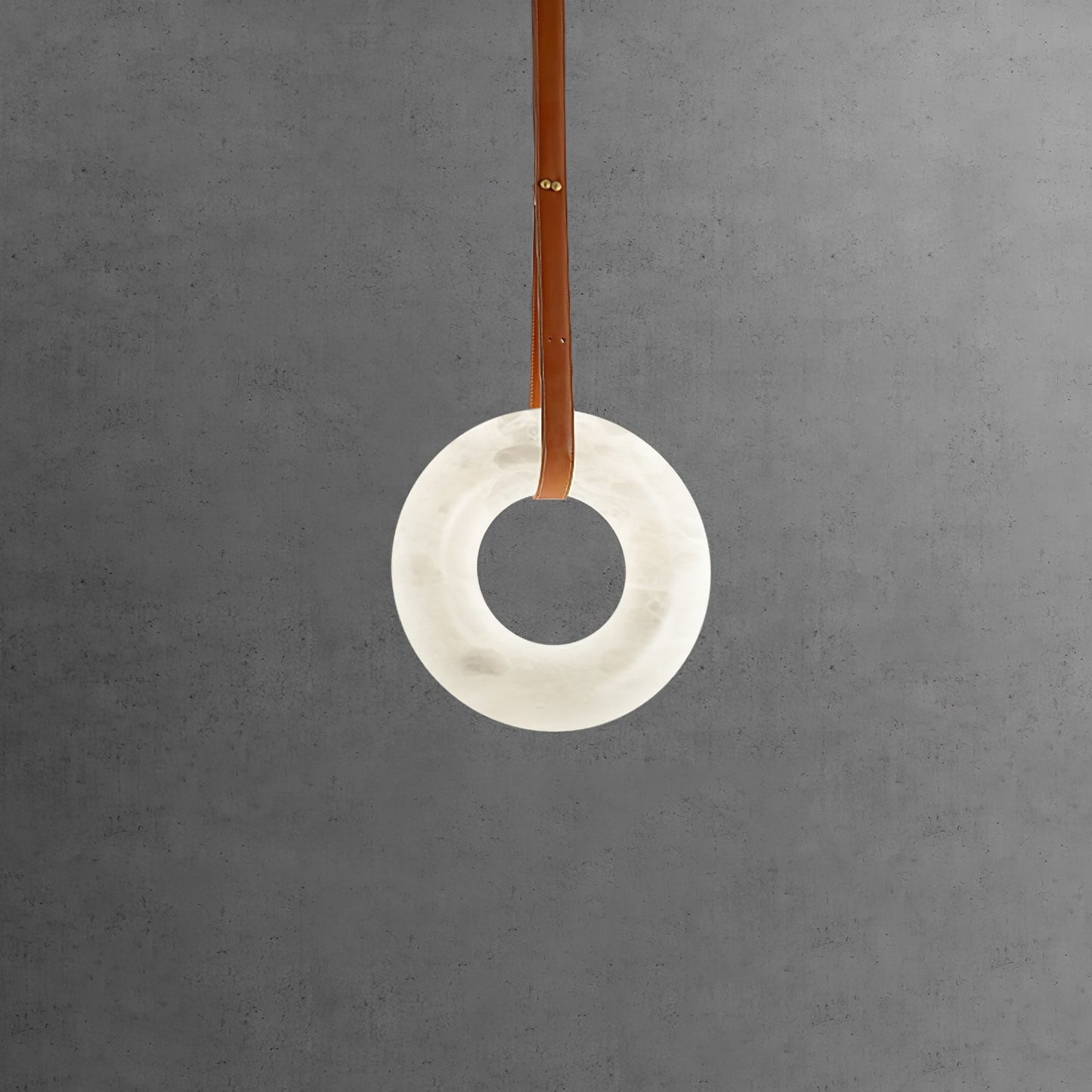 Vakkerlight Oslo Pendant Light A Alabaster Ring Ceiling Lamp