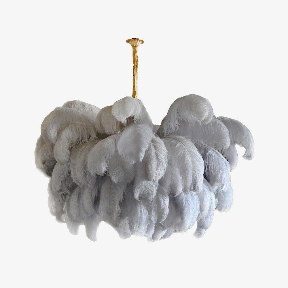 Ostrich Feather Chandeliers - YIOSI