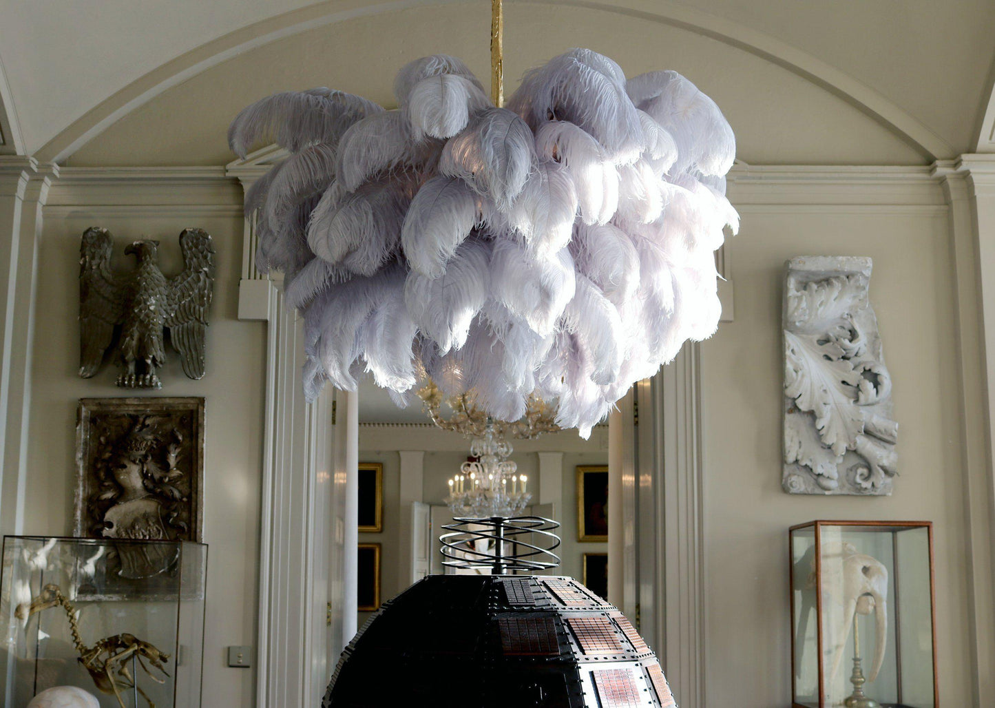 Ostrich Feather Chandeliers - YIOSI