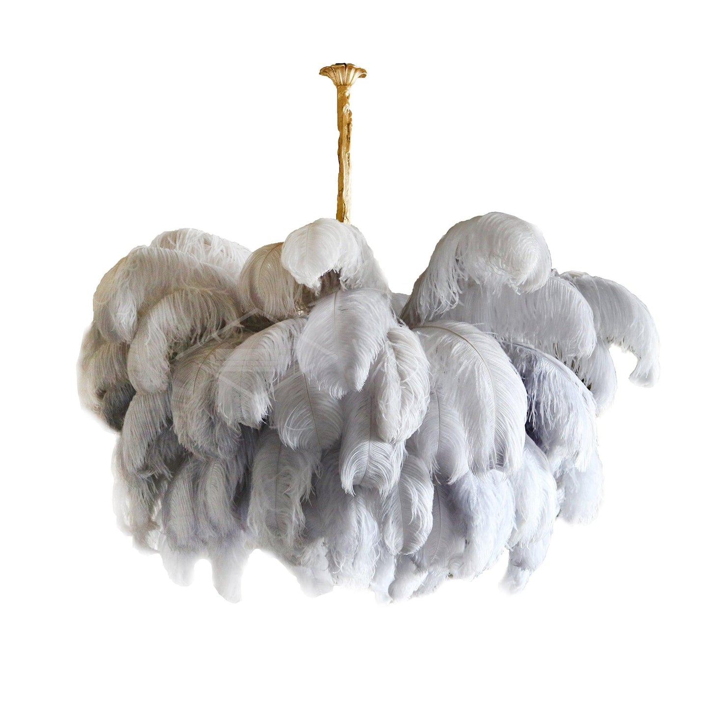 Ostrich Feather Chandeliers - YIOSI