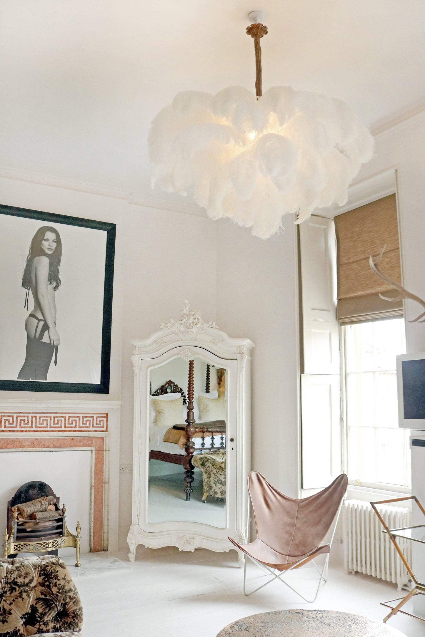 Ostrich Feather Chandeliers - YIOSI