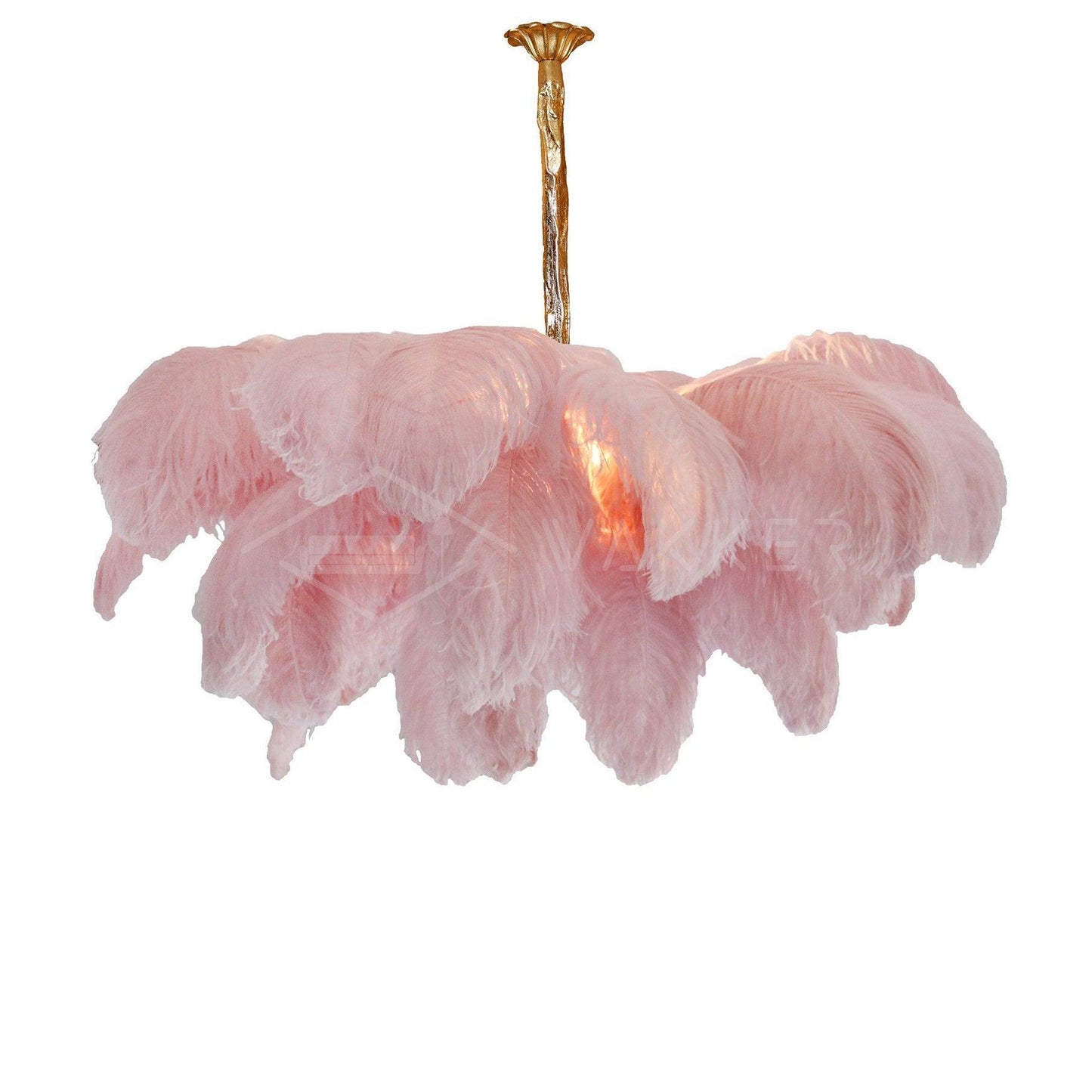 Ostrich Feather Chandeliers - YIOSI