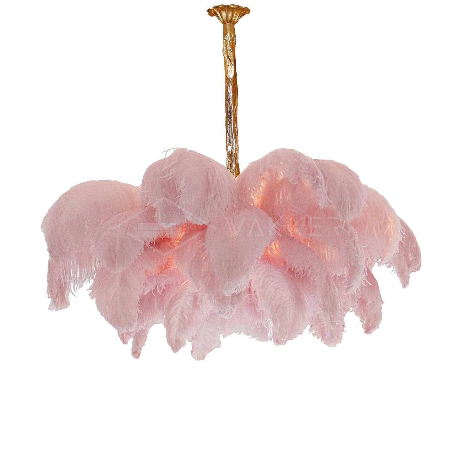 Ostrich Feather Chandeliers - YIOSI