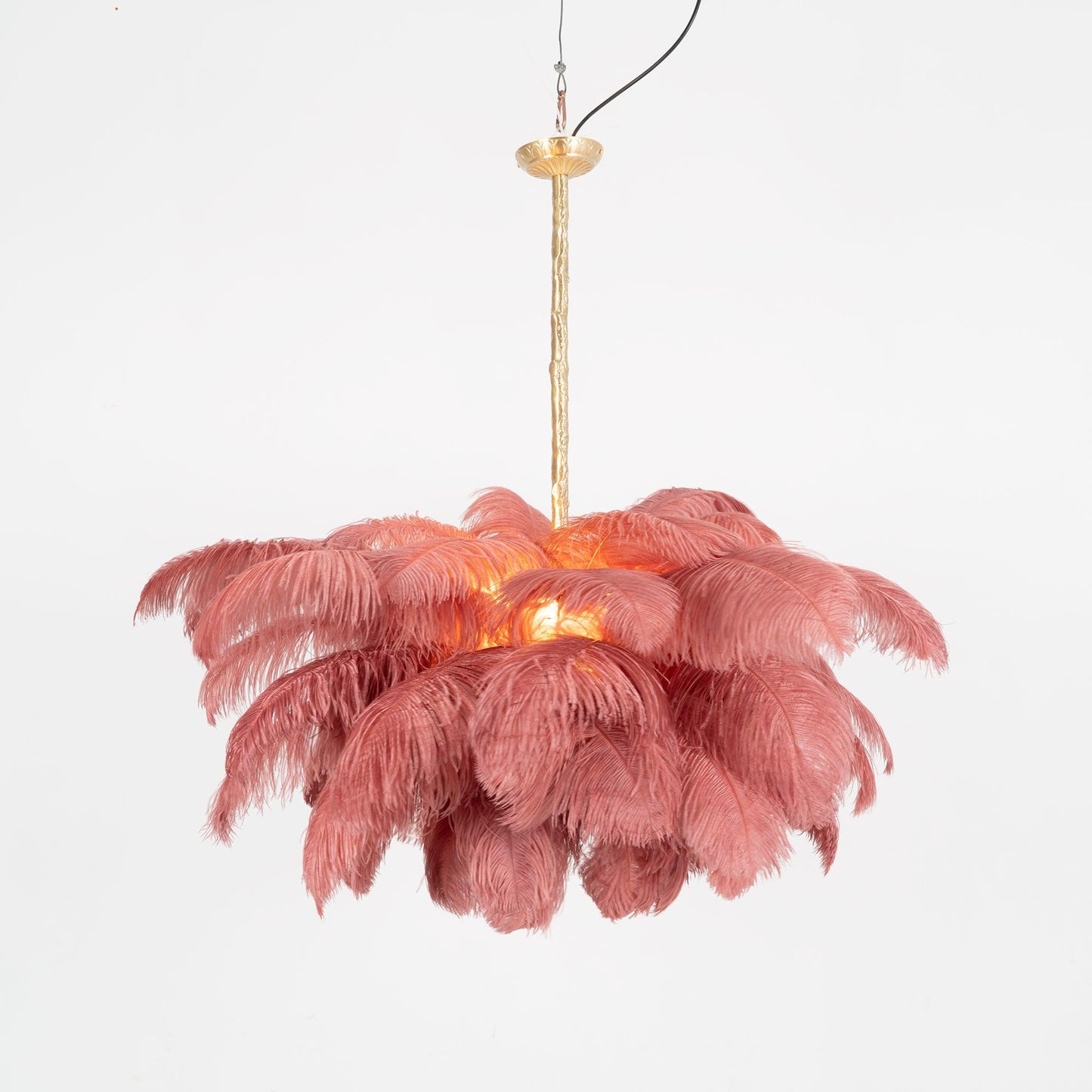 Ostrich Feather Chandeliers - YIOSI
