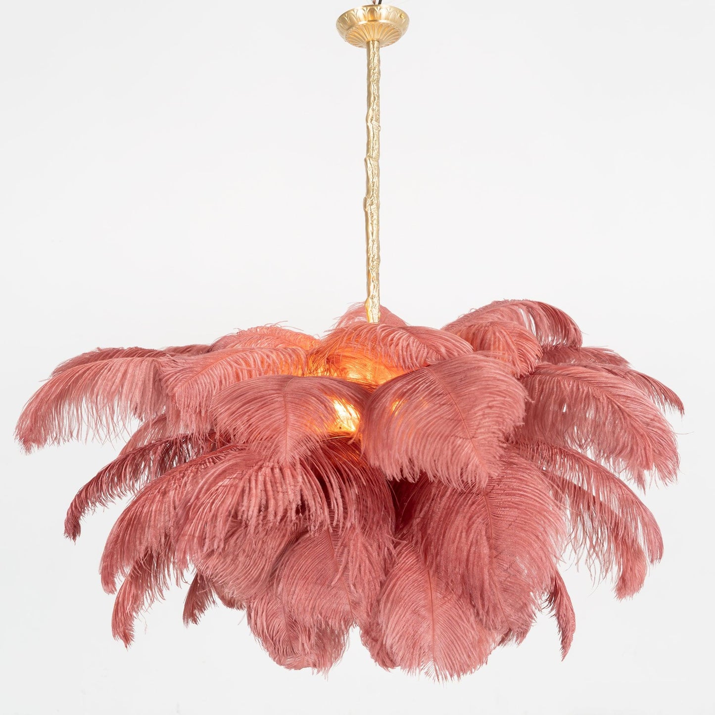 Ostrich Feather Chandeliers - YIOSI