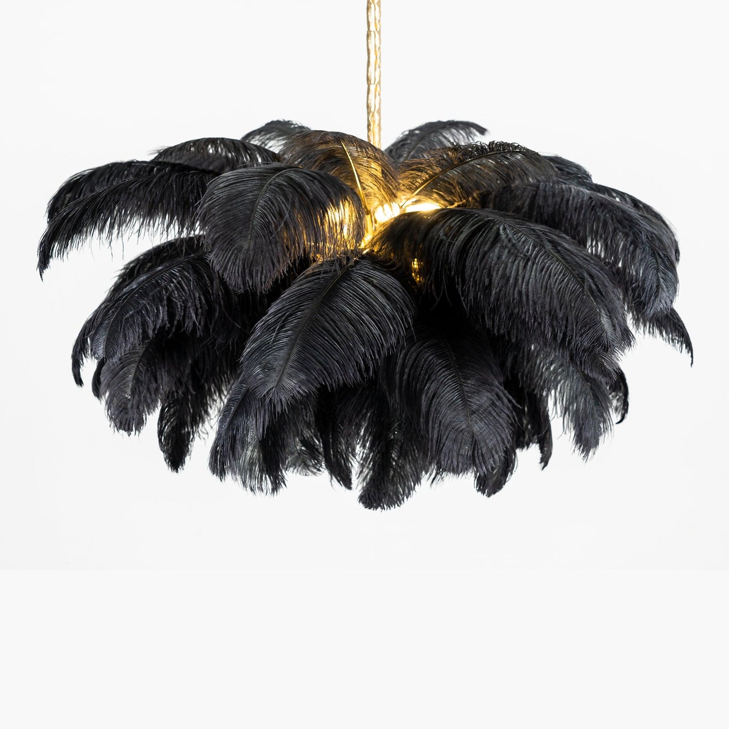Ostrich Feather Chandeliers - YIOSI