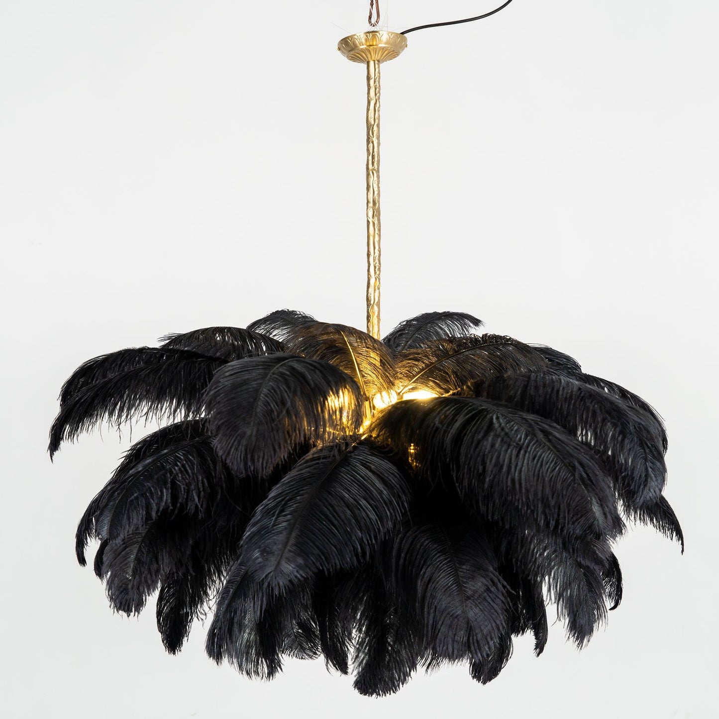 Ostrich Feather Chandeliers - YIOSI