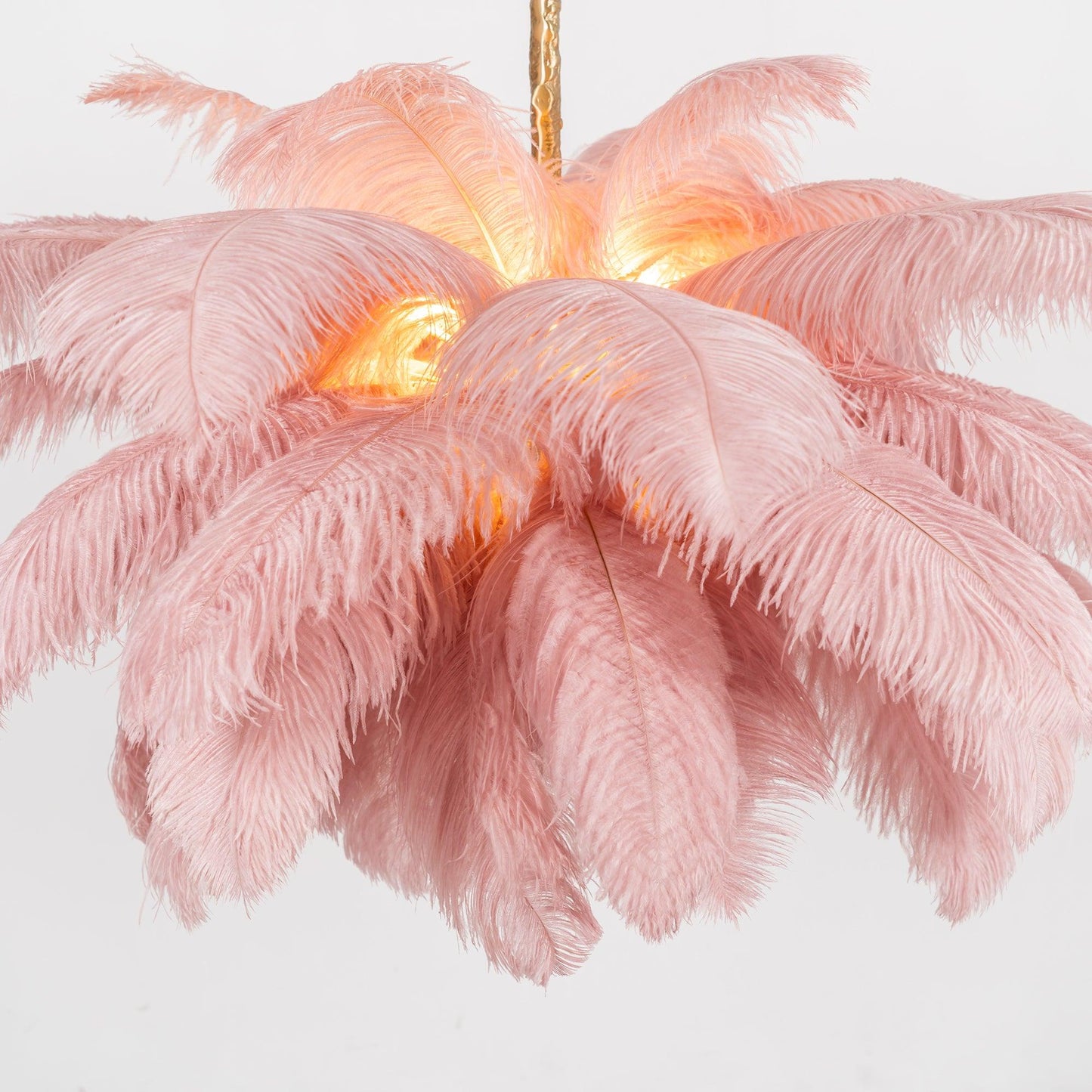 Ostrich Feather Chandeliers - YIOSI
