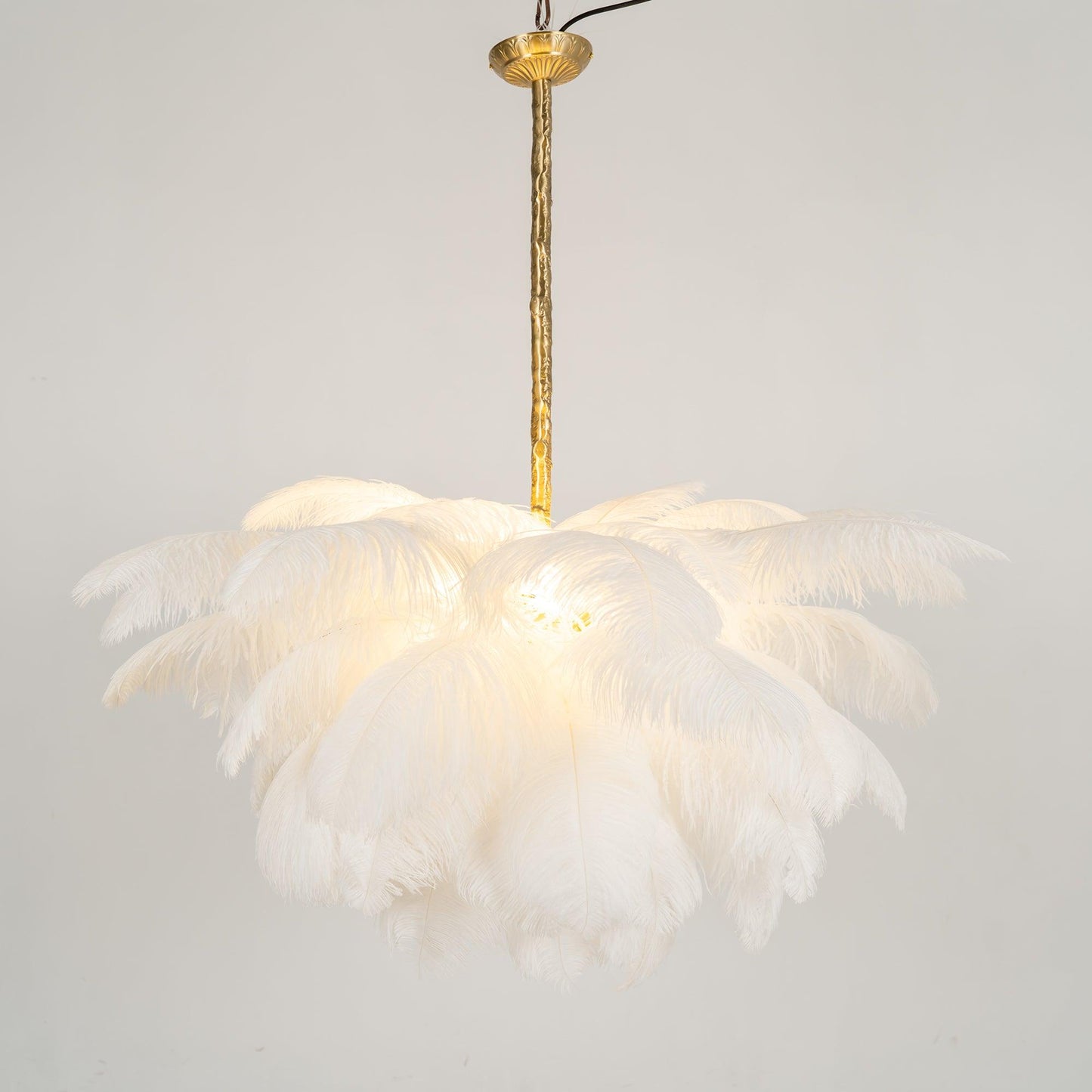 Ostrich Feather Chandeliers - YIOSI