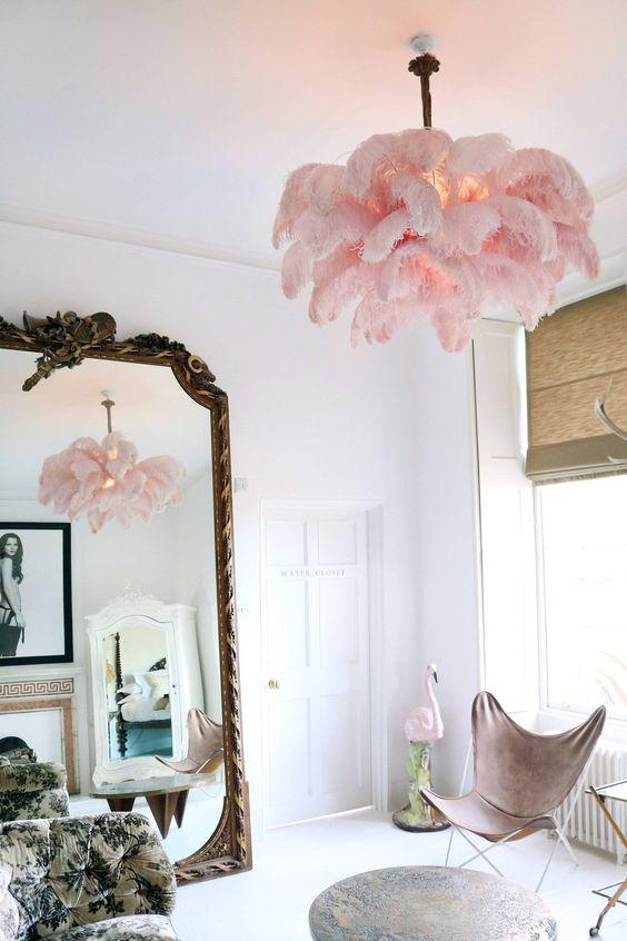 Ostrich Feather Chandeliers - YIOSI