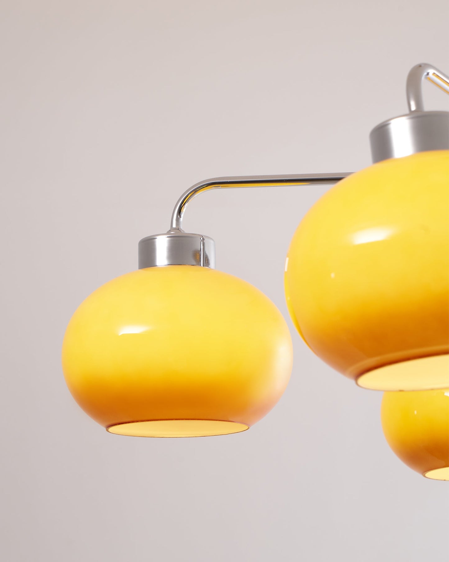 Oval Persimmon Chandelier - YIOSI